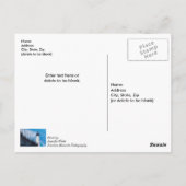 Gemeinsam denken Sie an Postkarte (Rückseite)