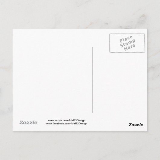 Gemeinsam die Rails laufen - Postkarte (Rückseite)