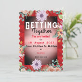 Gemeinsam Einladung (Stehend Vorderseite)