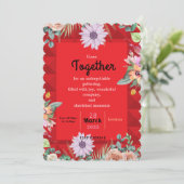 Gemeinsam Einladung (Stehend Vorderseite)