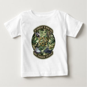 Gemeinsam entscheiden wir uns für Frieden Baby T-shirt