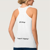 Gemeinsam entscheiden wir uns für Frieden Tank Top (Rückseite)