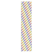 🌈 Gemeinsam Erblühen Kurzer Tischläufer (Vorderseite)