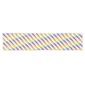 🌈 Gemeinsam Erblühen Kurzer Tischläufer (Horizontal)