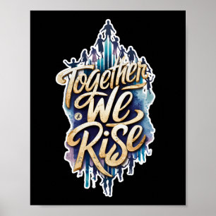 Gemeinsam erheben wir uns. poster