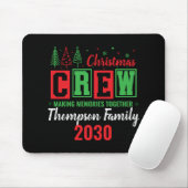 Gemeinsam Erinnerungen schaffen Ized Weihnachts-Cr Mousepad (Mit Mouse)