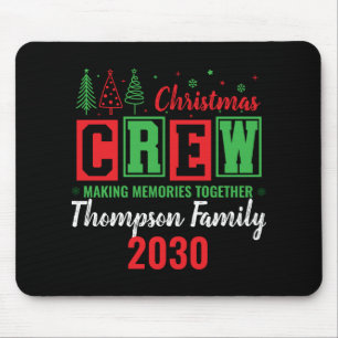 Gemeinsam Erinnerungen schaffen Ized Weihnachts-Cr Mousepad