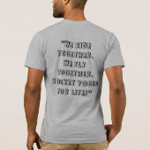Gemeinsam fahren T-Shirt (Rückseite)