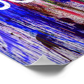 Gemeinsam farbenfrohe Liebe Poster (Ecke)