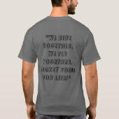 Gemeinsam fliegen T-Shirt (Rückseite)