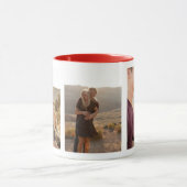 GEMEINSAM FOREVER | 3 FOTOS VALENTINTAG TASSE (Zentrum)