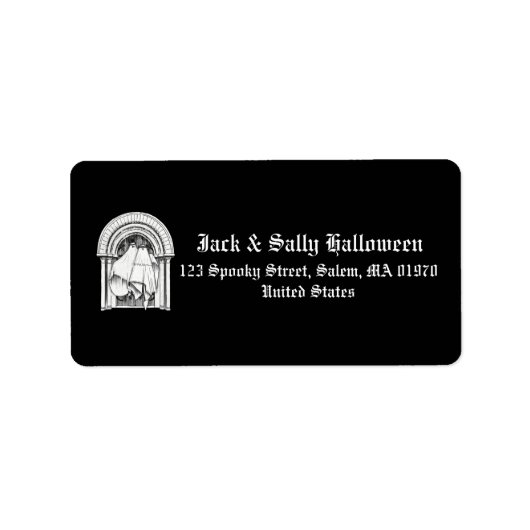 Gemeinsam Forever Ghost - Couple-Adresse Adressaufkleber (Vorne)