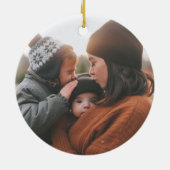 Gemeinsam | FOTO Keramik Ornament (Hinten)