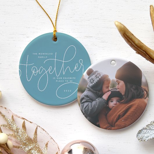 Gemeinsam | FOTO Keramik Ornament
