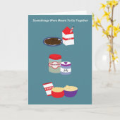 Gemeinsam Freund-Jubiläum Karte (Gelbe Blume)