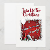 "GEMEINSAM FÜR CHRISTMAS" **CHRISTMAINVITATION** EINLADUNG (Vorne/Hinten)