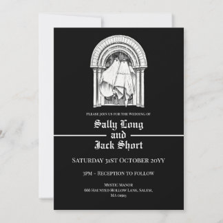 Gemeinsam für immer Gespenster Hochzeitseinladung Einladung