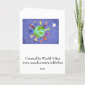 Gemeinsam für immer Grußkarte Lesben Paar Karte (Rückseite)