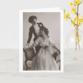 Gemeinsam für immer Grußkarte Lesben Paar Karte (Gelbe Blume)