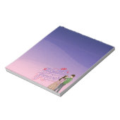 "Gemeinsam für immer" Notepad-Abdeckung Notizblock (Rotiert)