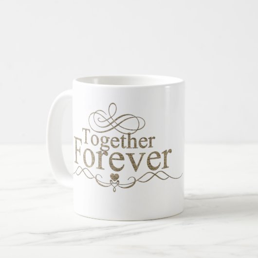 Gemeinsam für immer Tasse (Vorderseite Links)