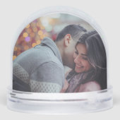 Gemeinsam für immer von Liebe gebunden Zeitloses G Schneekugeln (Rückseite)