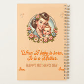 "Gemeinsam Geboren: Das erste Journal einer Mutter Planer (Rückseite)