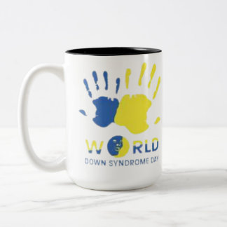 Gemeinsam gegen Einsamkeit: Inklusion feiern Zweifarbige Tasse