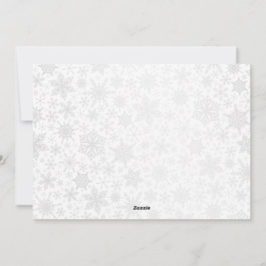 Gemeinsam gesegnetes Foto Weihnachten (Rückseite)