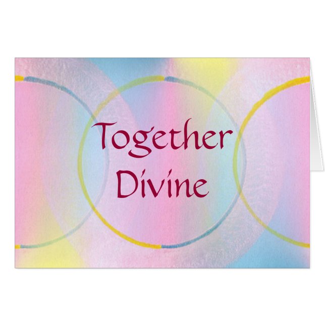 Gemeinsam göttliche positive Bejahung (Vorderseite (Horizontal))