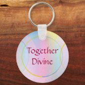 Gemeinsam göttliche positive Bejahung Schlüsselanhänger (Vorderseite)