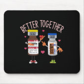Gemeinsam Haldol Ativan Icu Nurse Valentines Mousepad (Vorne)