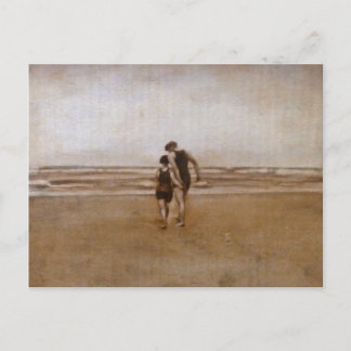 Gemeinsam hineingehen postkarte