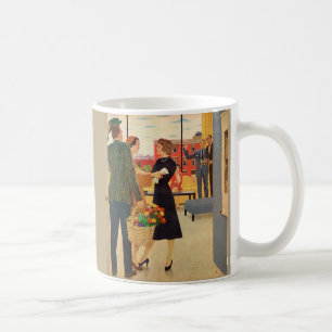 Gemeinsam im Cibulskis's fernsehen Kaffeetasse