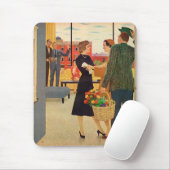 Gemeinsam im Cibulskis's fernsehen Mousepad (Mit Mouse)