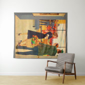 Gemeinsam im Cibulskis's fernsehen Wandteppich (Beispiel (Horizontal))