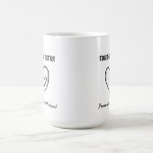 Gemeinsam ist der Valentinstag Kaffeetasse (Mittel)