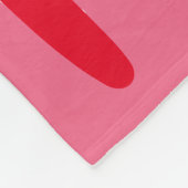 Gemeinsam ist unser Favorit | Moderne Pinselschrif Fleecedecke (Ecke)