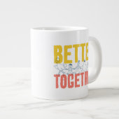 Gemeinsam Jumbo-Tasse (Vorderseite Rechts)