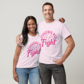 Gemeinsam kämpfen wir gegen Volleyball Pink Out Ca T-Shirt (Unisex)