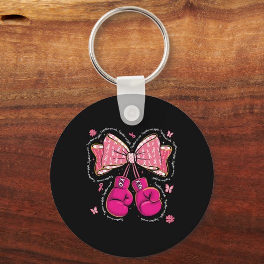 Gemeinsam kämpfen wir gewinnen Boxhandschuhe Bow B Schlüsselanhänger (Vorderseite)