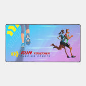 Gemeinsam laufen | Desk Mat Schreibtischunterlage (Vorderseite)