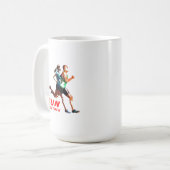 Gemeinsam laufen | Klassische Tasse #15 (Vorderseite Links)