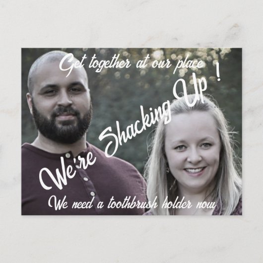 Gemeinsam lustige Feiern zusammenbringen Postkarte (Vorderseite)