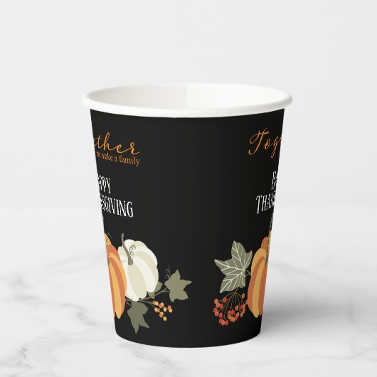 Gemeinsam machen wir Familie, Erntedank Pappbecher (Links)