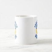 Gemeinsam mit der Ukraine Kaffeetasse (Mittel)