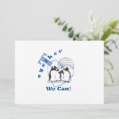 Gemeinsam | Motivierend Angebot Einladung (Stehend Vorderseite)