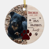 Gemeinsam nie eine Pet-Gedenkstätte Keramik Ornament (Vorne)