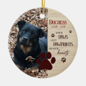 Gemeinsam nie eine Pet-Gedenkstätte Keramik Ornament (Vorne)