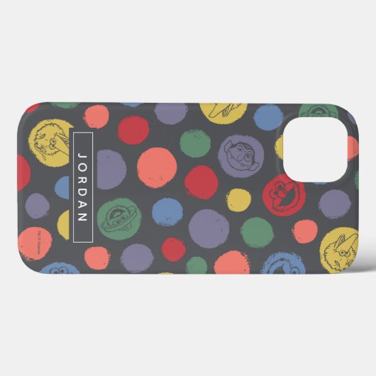 Gemeinsam Polka Dot Muster Case-Mate iPhone Hülle (Rückseite (Horizontal))